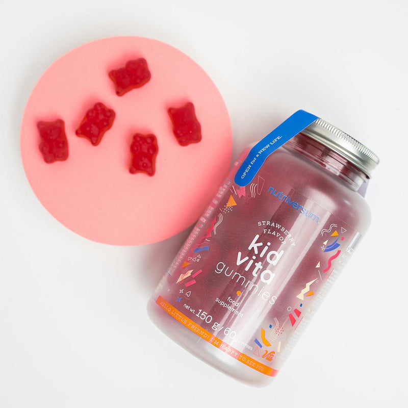 Nutriversum Kid Vita jagoda - 60 gumenih bombona